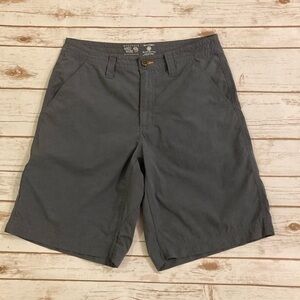 Mountain Hardwear Men’s Setter Hiking Shorts Gray Size 30